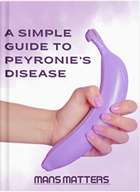 a picture of MansMatters' free Peyronie's Disease Guide